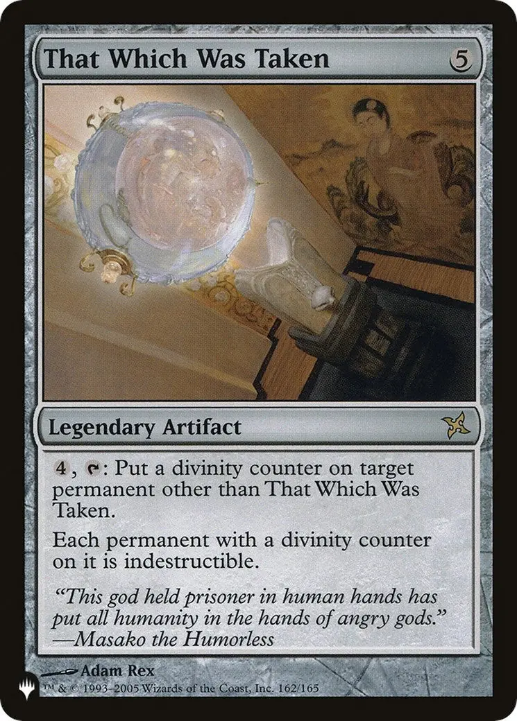 That Which Was Taken (162/165) (List) 1