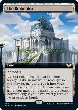 The Biblioplex (Extended Art) (359) (Stx) 1