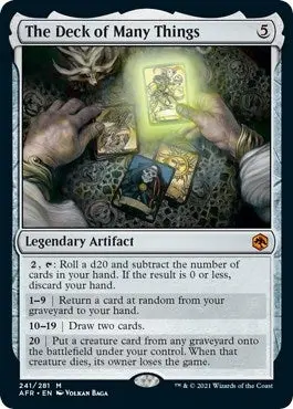 The Deck Of Many Things (241) (Afr) 1