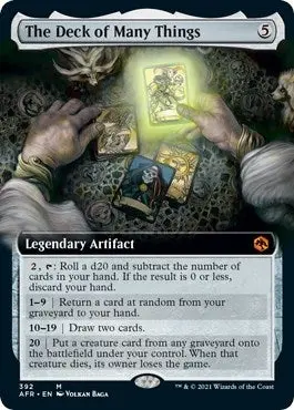 The Deck Of Many Things (Extended Art) (392) (Afr) 1