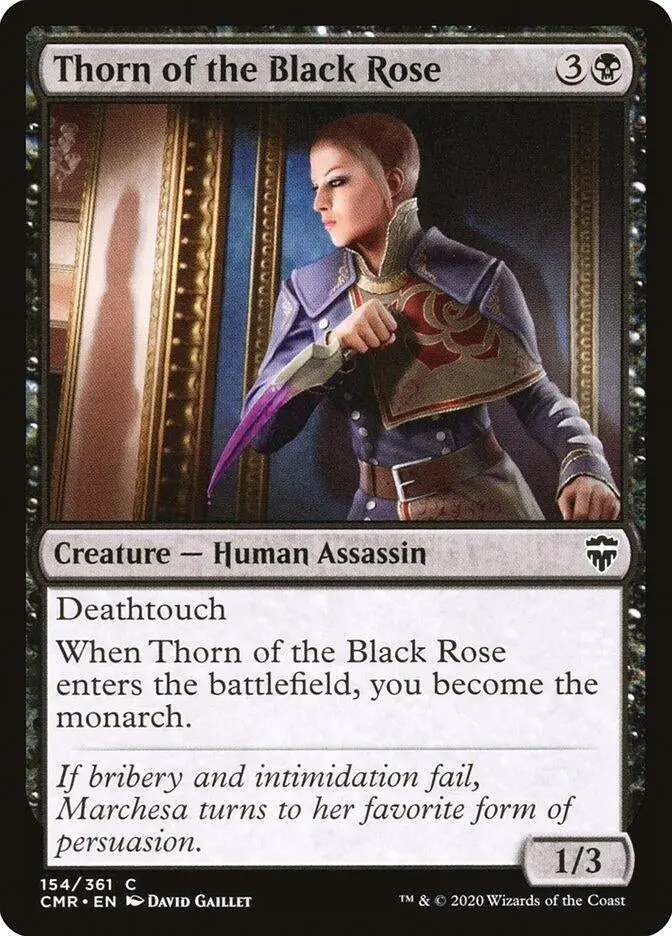 Thorn Of The Black Rose (154) (Cmr) 1