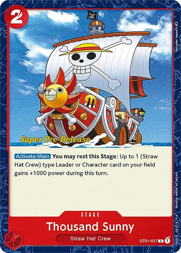Thousand Sunny (St01-017) (St-01 Pre) 1