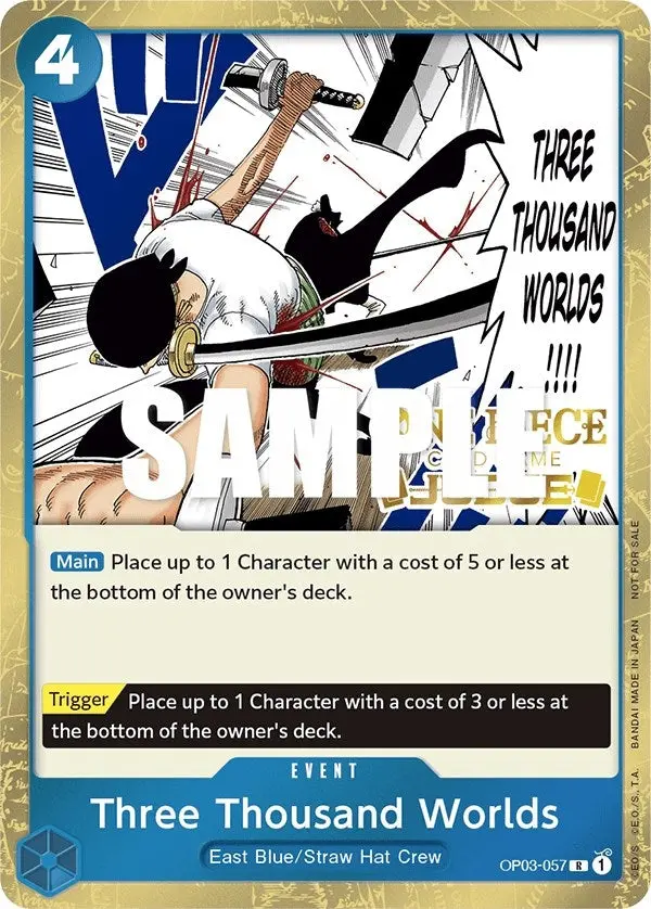 Three Thousand Worlds (Judge Pack Vol. 2) (Op03-057) (Op-Pr) 1