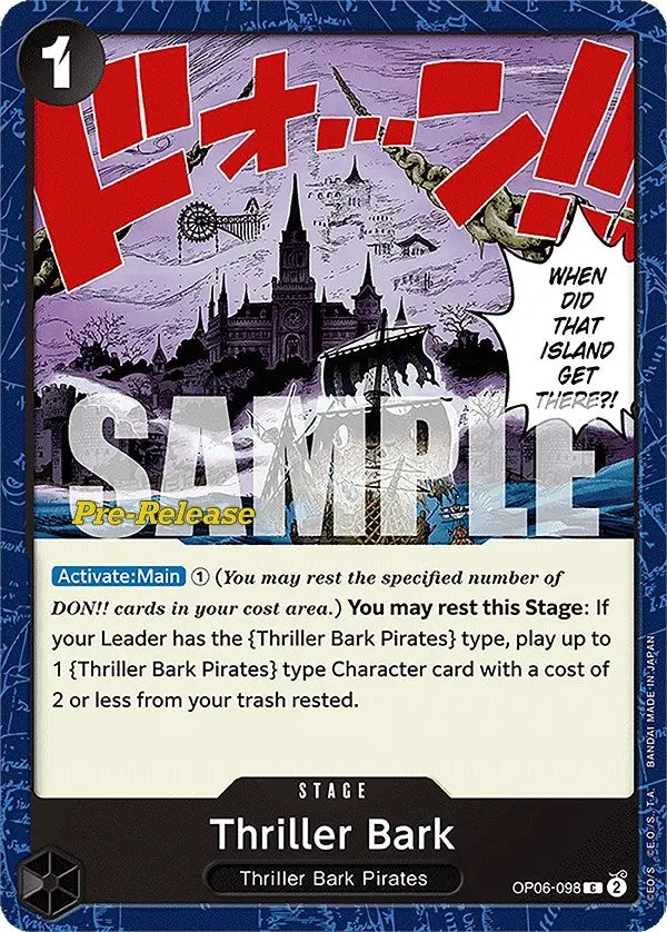 Thriller Bark (Op06-098) (Op06 Pre) 1