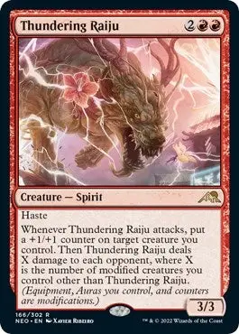 Thundering Raiju (166) (Neo) 1