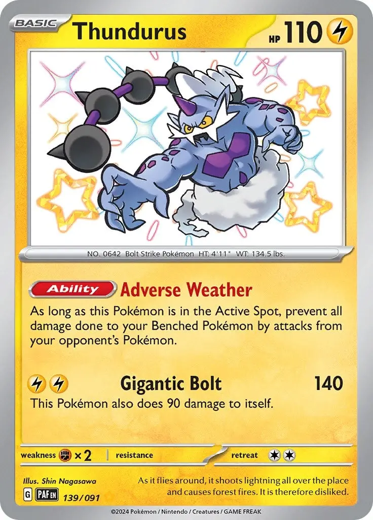 Thundurus (139/091) (Paf) 1