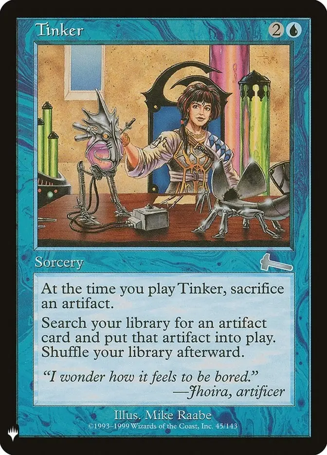 Tinker (45) (List) 1