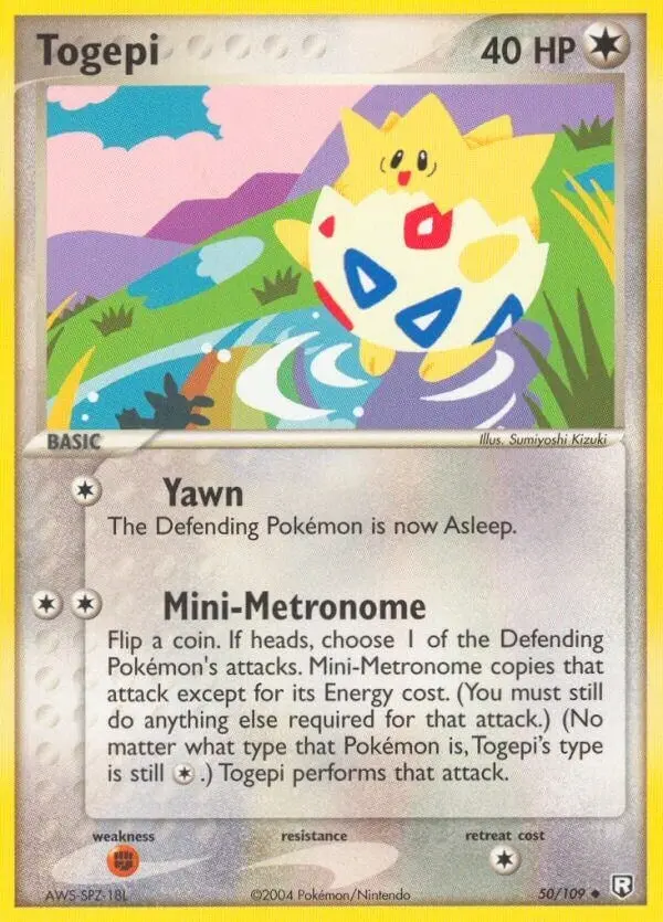 Togepi (50/109) (Rr) 1