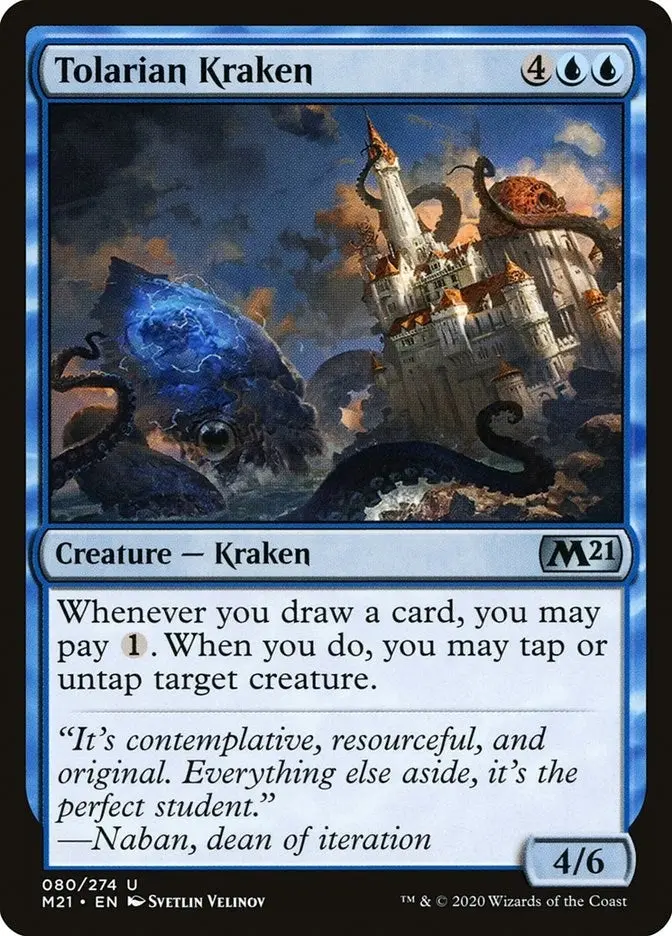 Tolarian Kraken (80) (M21) 1