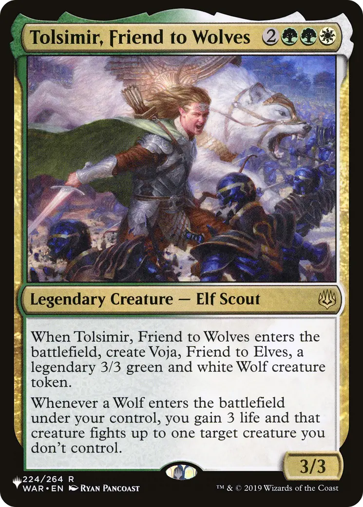 Tolsimir, Friend To Wolves [The List] 1