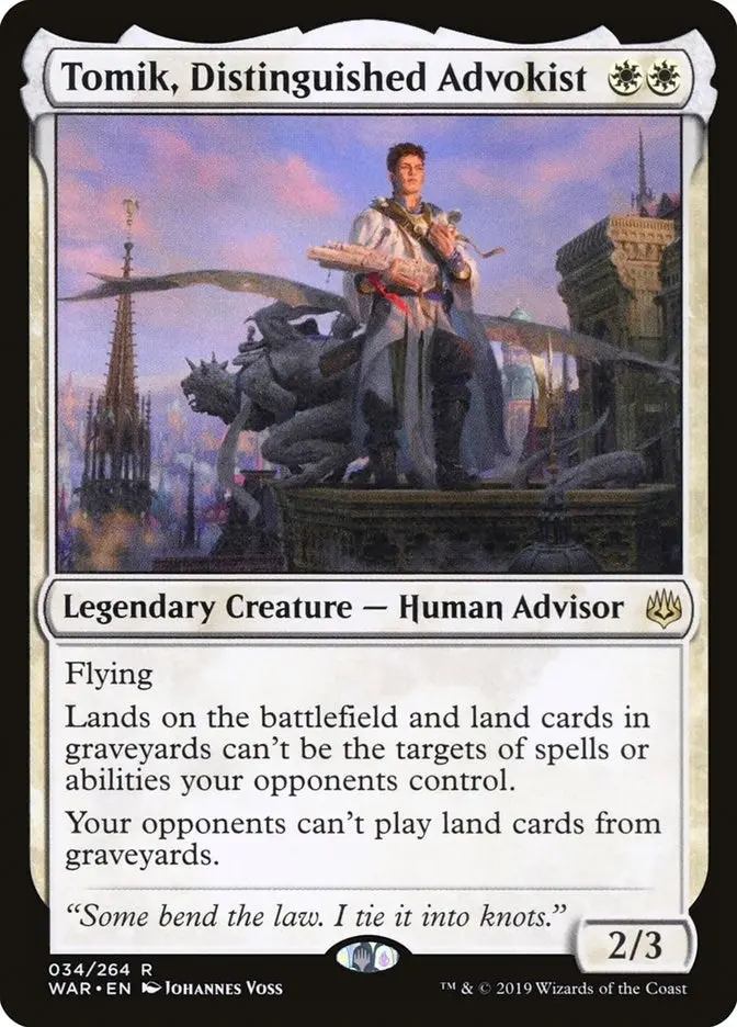 Tomik, Distinguished Advokist (34) (War) 1
