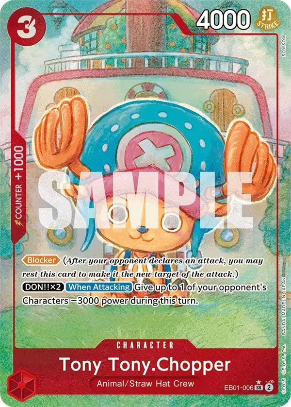 Tony Tony.Chopper (Alternate Art) (Eb01-006) (Eb-01) 1