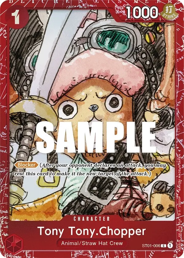 Tony Tony.Chopper (Premium Card Collection -One Piece Film Red Edition-) (St01-006) (Op-Pr) 1