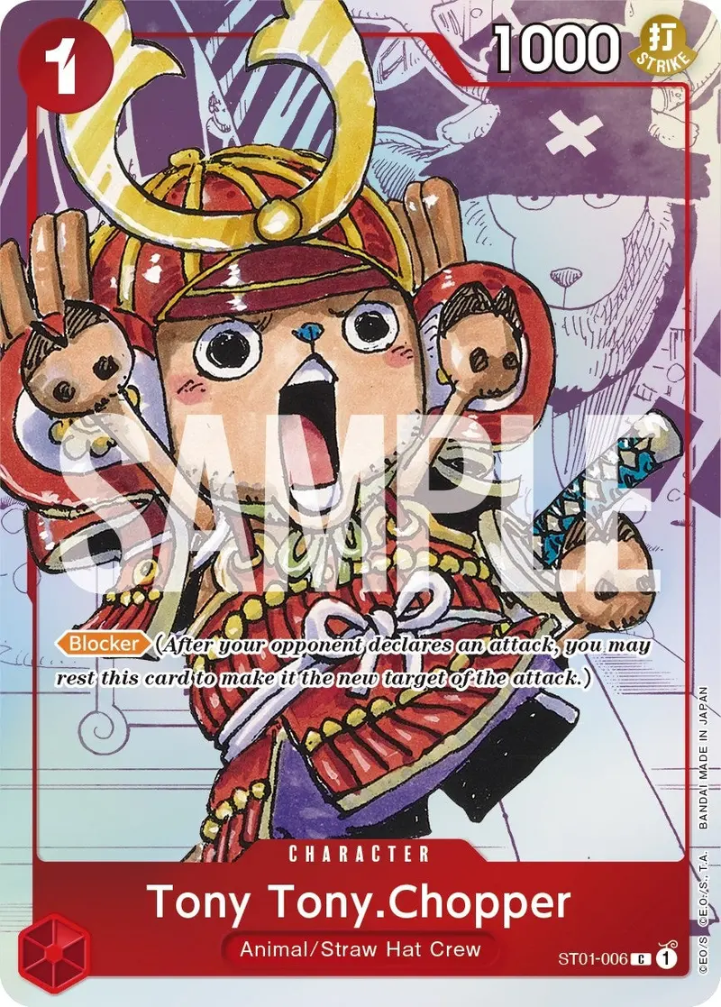 Tony Tony.Chopper - St01-006 (Alternate Art) (St01-006) (Op-Pr) 1