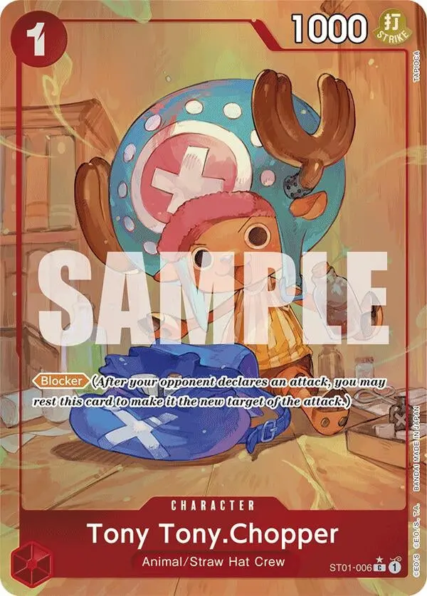 Tony Tony.Chopper (St01-006) (Alternate Art) (St01-006) (Prb-01) 1