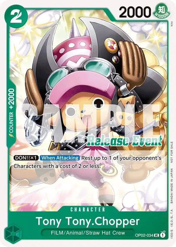 Tony Tony.Chopper (St15 - St20 Release Event Pack) (Op02-034) (Op-Pr) 1