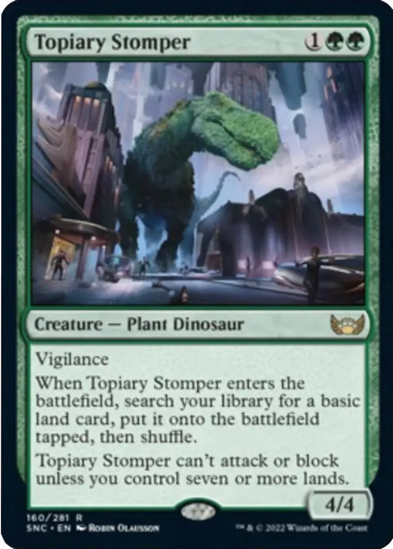 Topiary Stomper (160) (Snc) 1