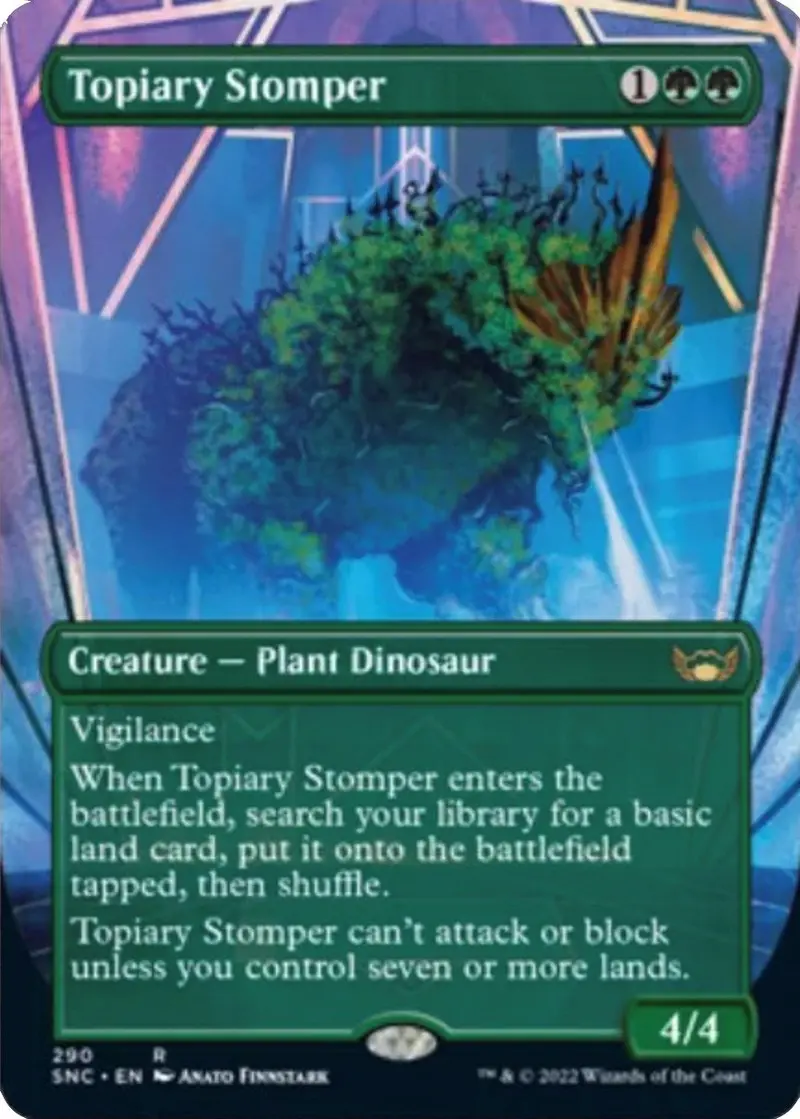 Topiary Stomper (Borderless) (290) (Snc) 1