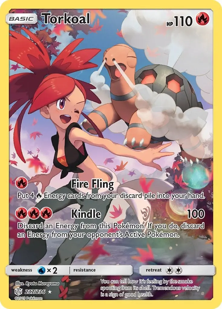 Torkoal (Secret) (237/236) (Sm12) 1