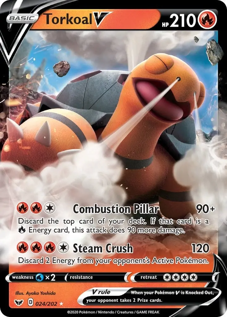 Torkoal V (024/202) (Swsh01) 1