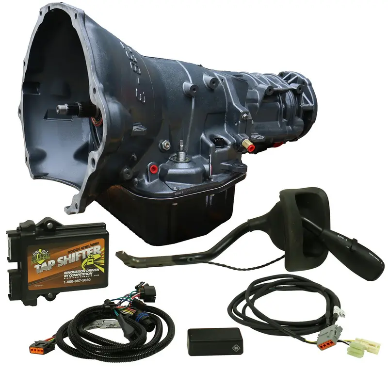 Torquemaster Dodge 48Re Transmission - 2005-2007 4Wd W/Tvv Stepper Motor - C/W Auxiliary Filter -& Billet Input - Tapshifter 1