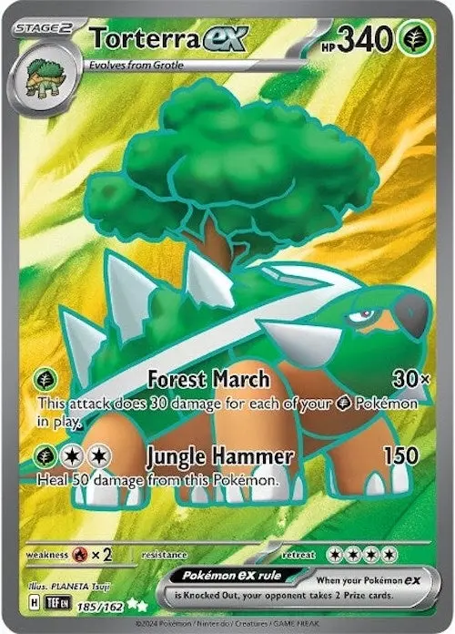 Torterra Ex (185/162) (Tef) 1