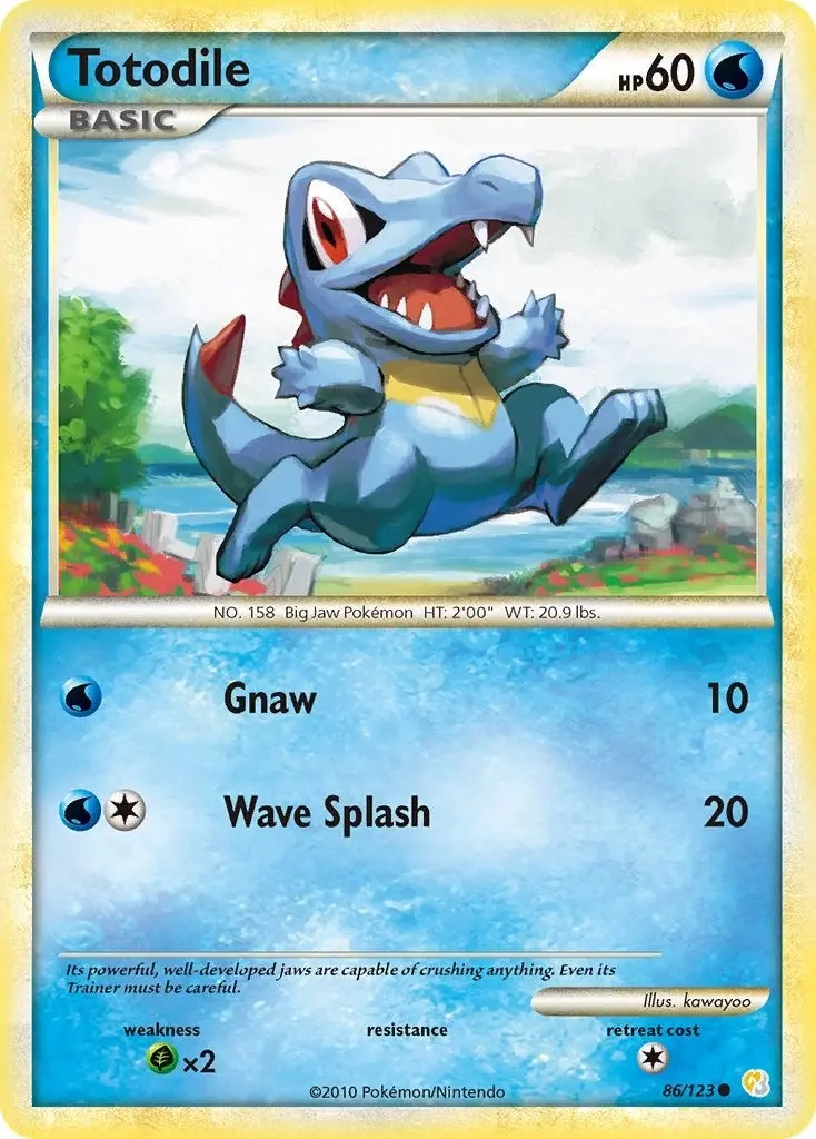 Totodile (86/123) (Hs) 1