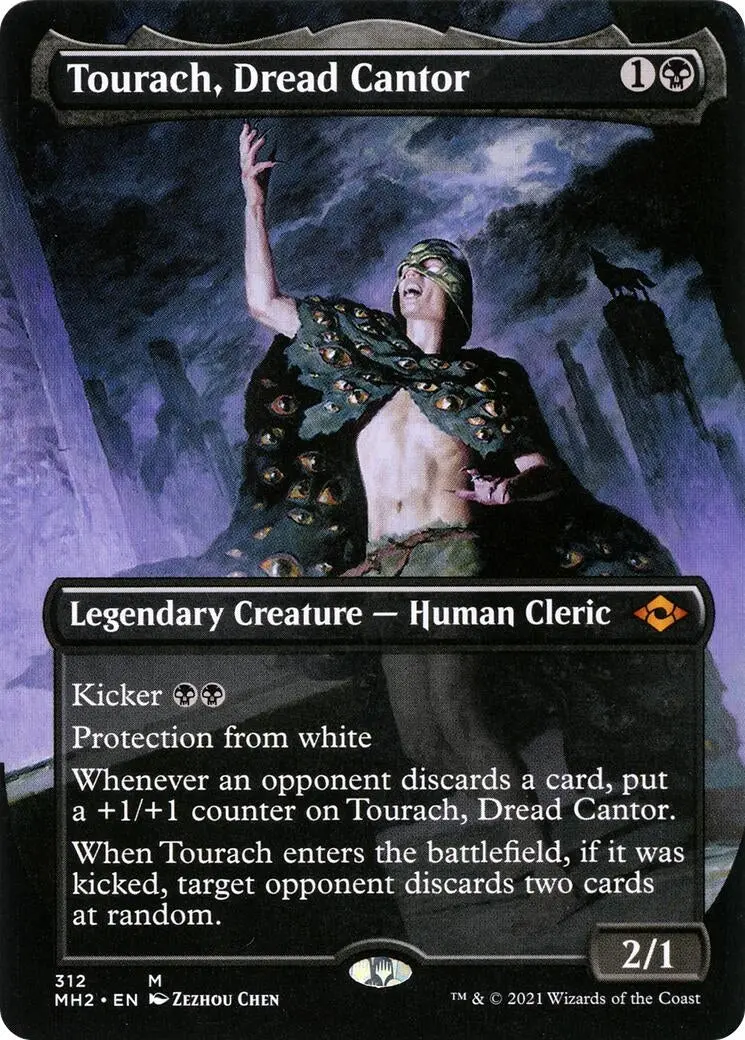Tourach, Dread Cantor (Borderless) (312) (Mh2) 1