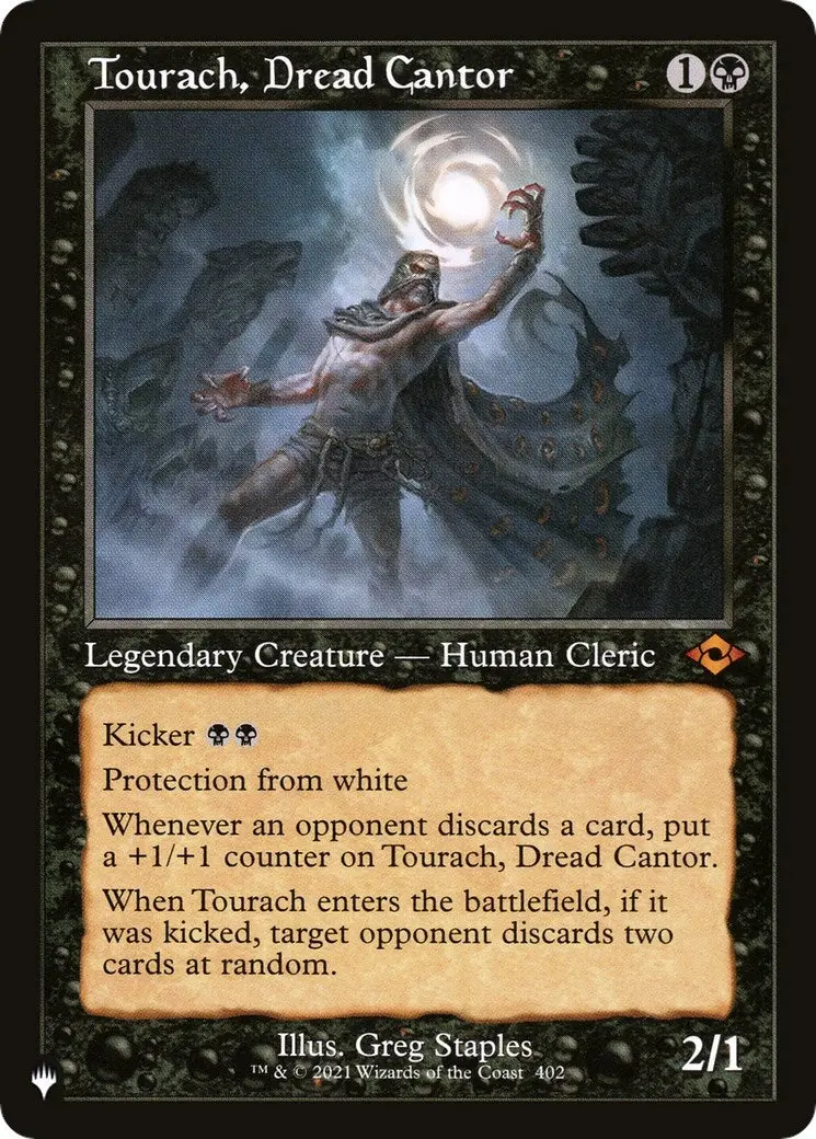 Tourach, Dread Cantor (Retro Frame) (402/303) (List) 1