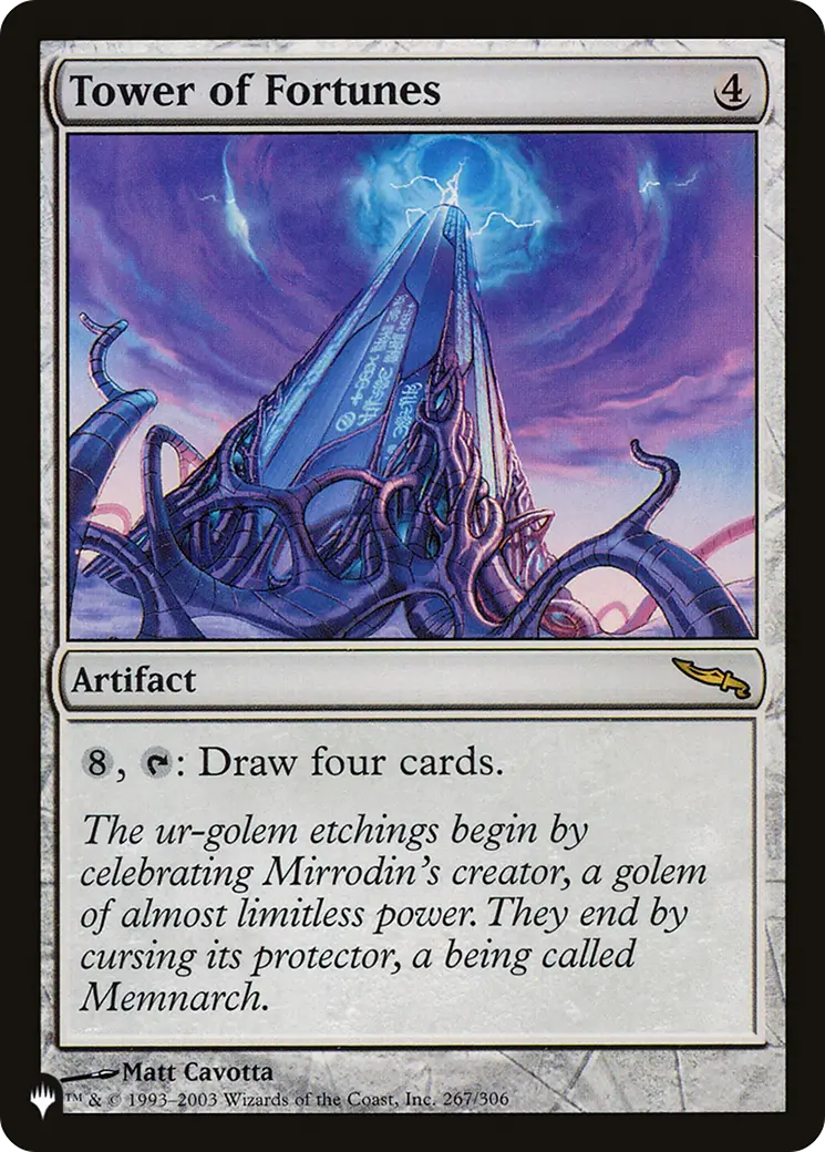 Tower Of Fortunes [The List] 1