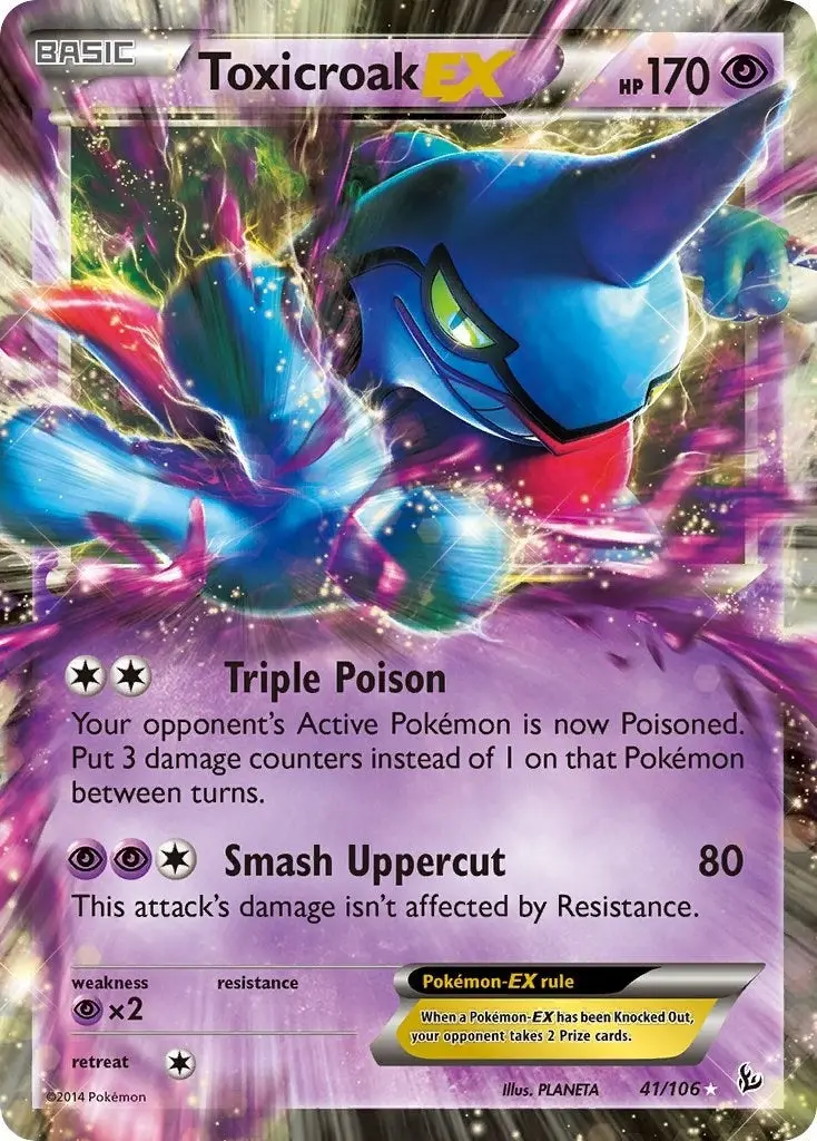 Toxicroak Ex (41/106) (Flf) 1