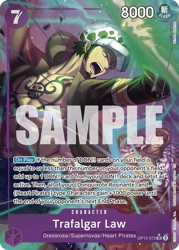 Trafalgar Law (073) (Alternate Art) (Op12-073) (Op12) 1
