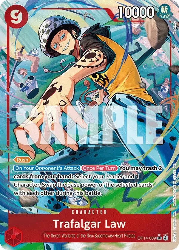 Trafalgar Law - Op14-009 (Alternate Art) (Op14-009) (Op14) 1