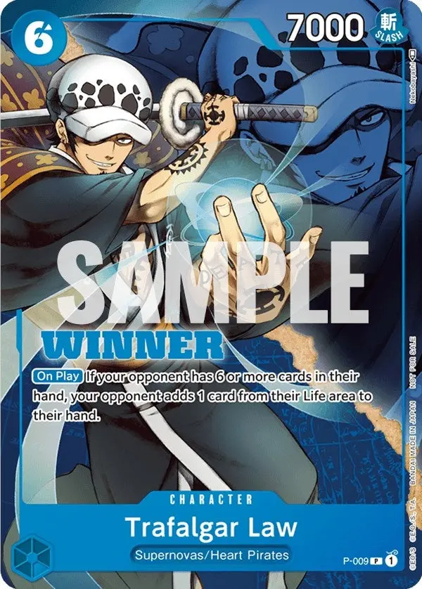 Trafalgar Law - P-009 (Winner Pack Vol. 1) (P-009) (Op-Pr) 1