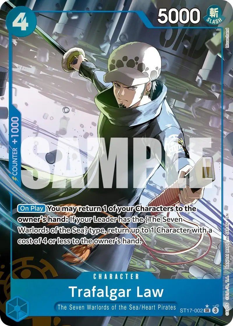 Trafalgar Law - St17-002 (Alternate Art) (St17-002) (Prb-02) 1