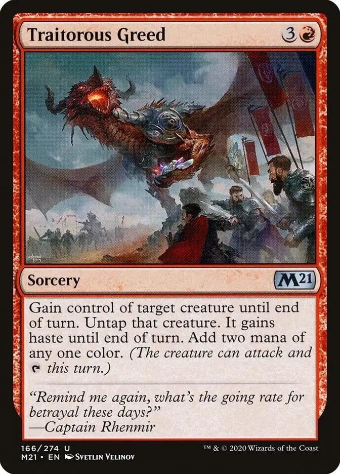 Traitorous Greed (166) (M21) 1