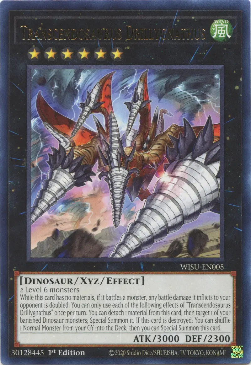 Transcendosaurus Drillygnathus [Wisu-En005] Rare 1