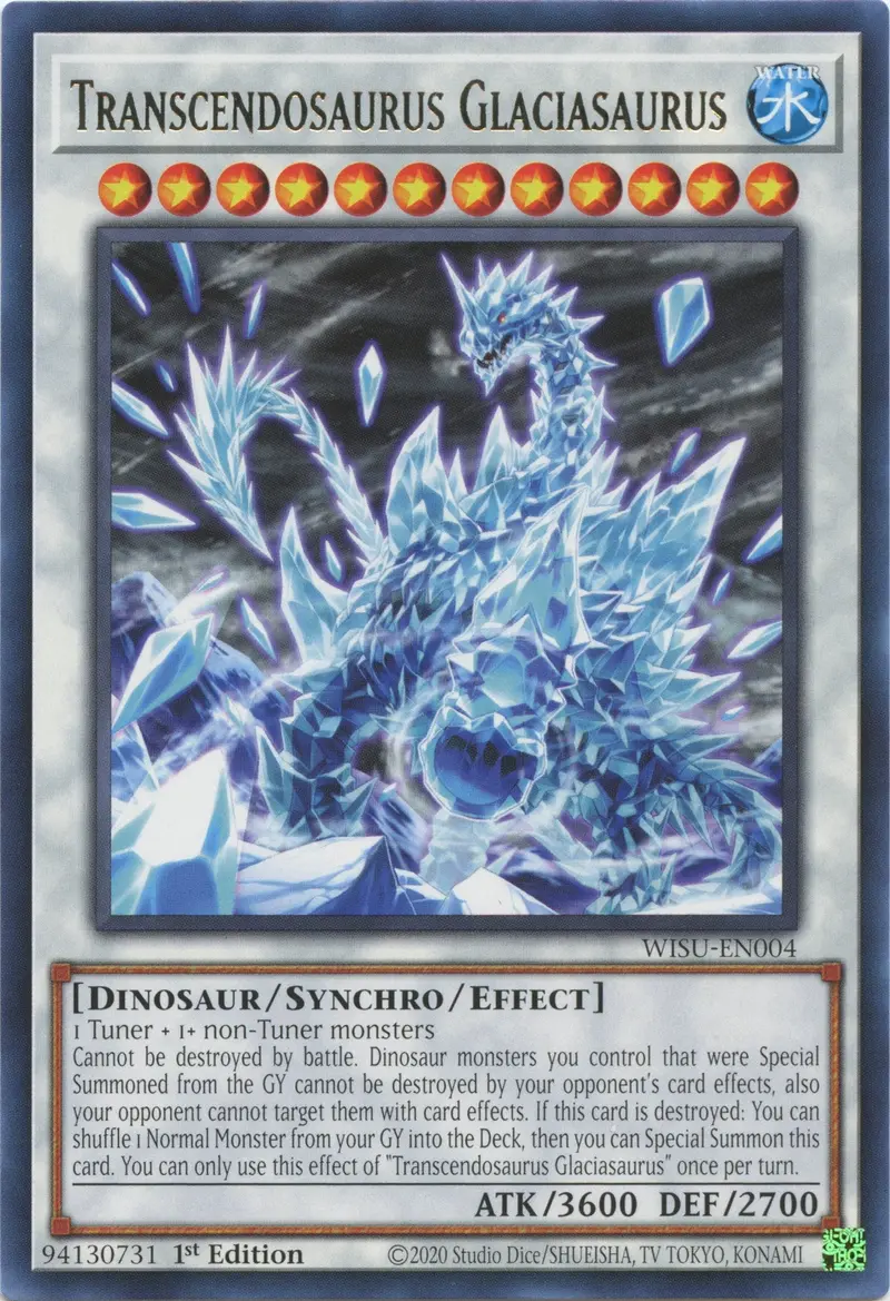 Transcendosaurus Glaciasaurus [Wisu-En004] Rare 1