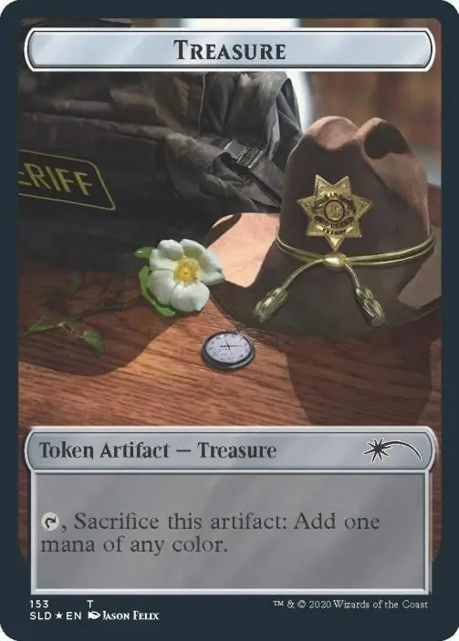 Treasure // Walker (Bicycle Girl) Double-Sided Token (153 // 148) (Sld) 1