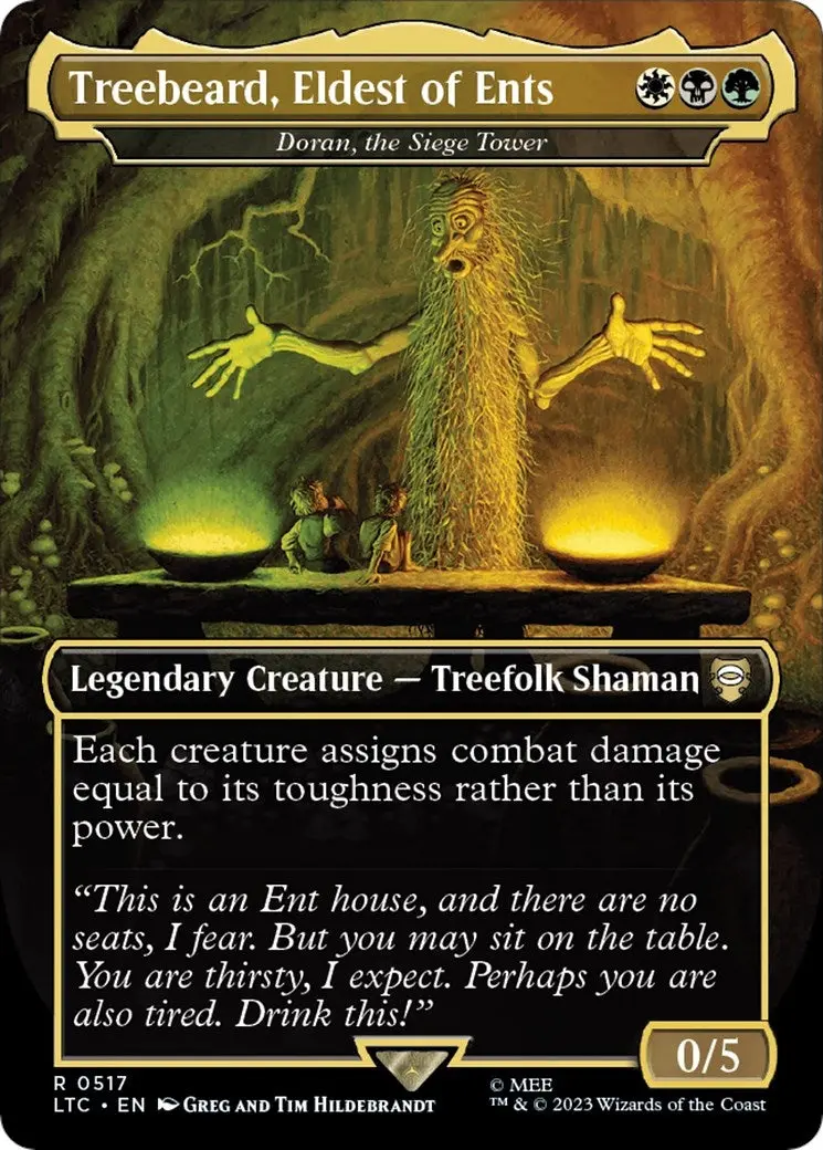 Treebeard, Eldest Of Ents - Doran, The Siege Tower (Borderless) (517) (Ltc) 1