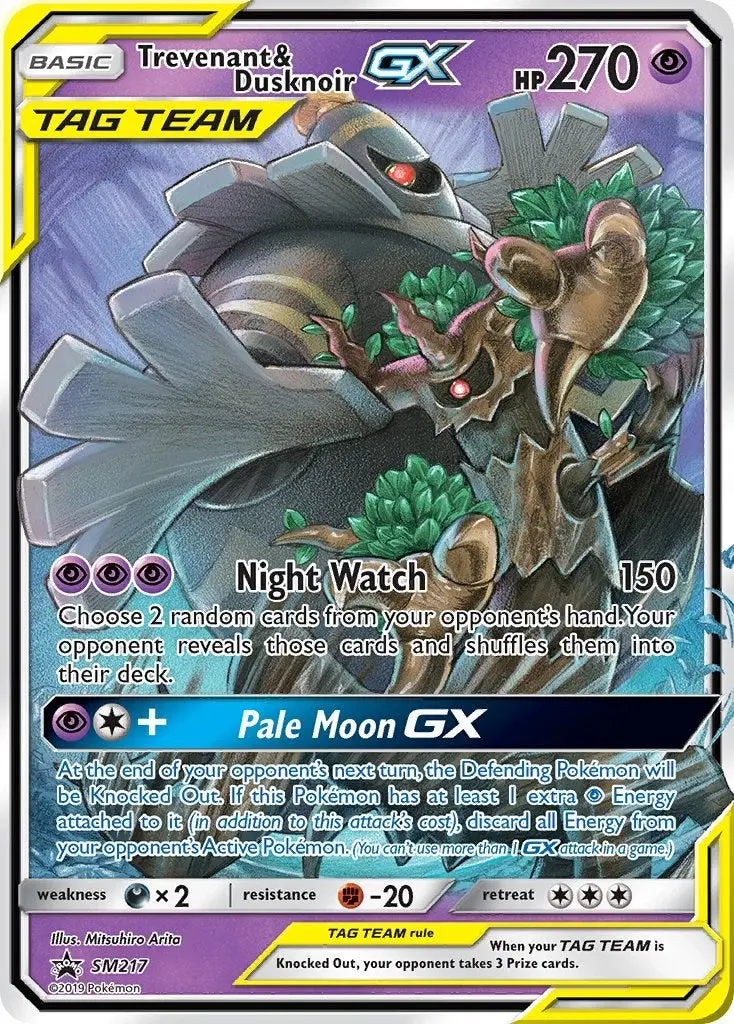 Trevenant & Dusknoir Gx - Sm217 (Sm217) (Smp) 1