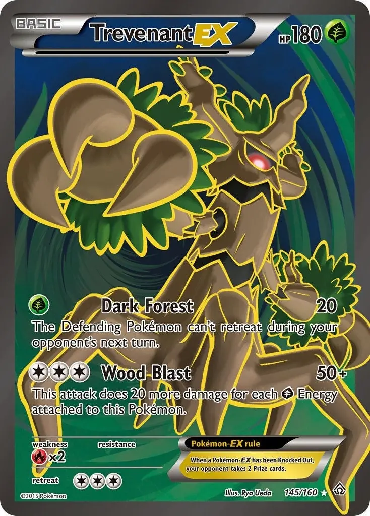 Trevenant Ex (145 Full Art) (145/160) (Prc) 1