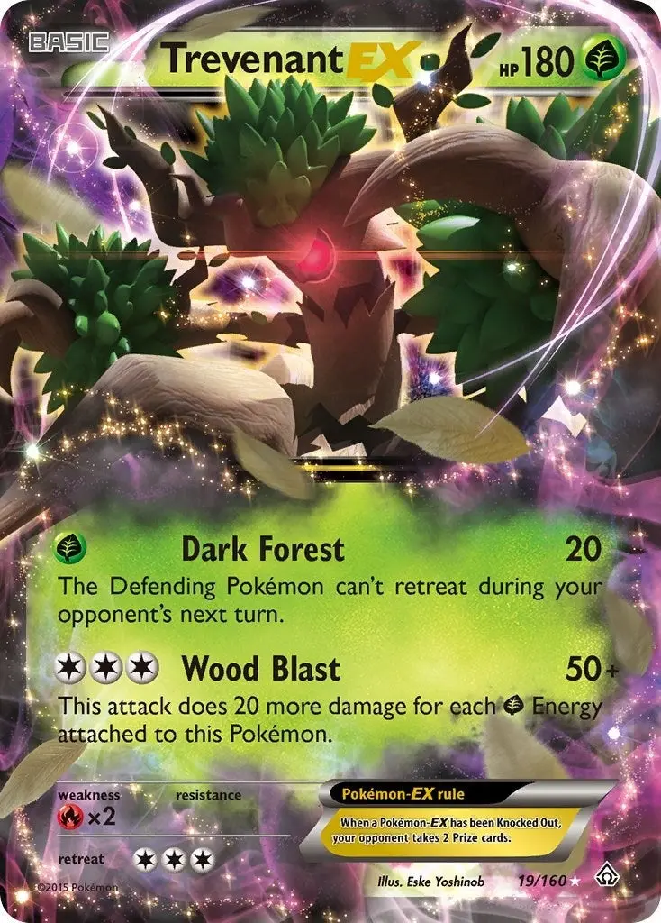 Trevenant Ex (19/160) (Prc) 1