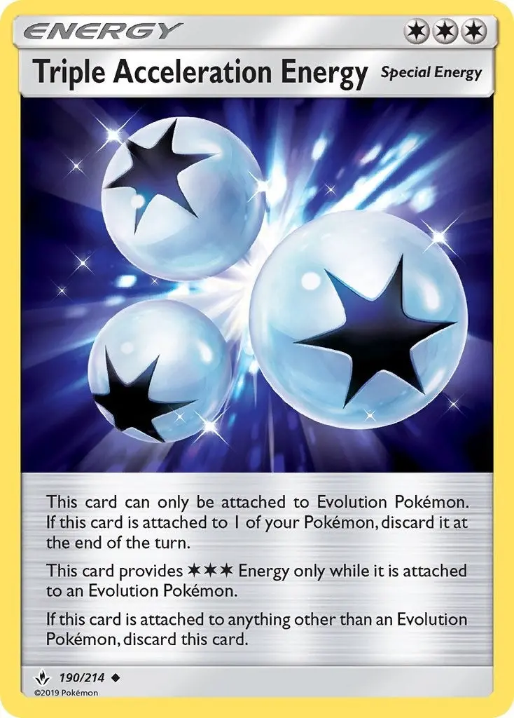 Triple Acceleration Energy (190/214) (Sm10) 1