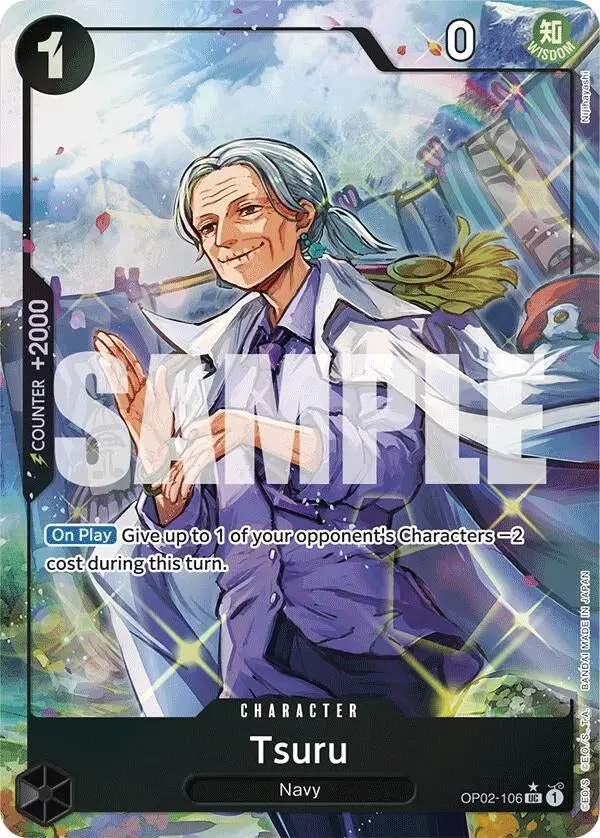 Tsuru (Full Art) (Op02-106) (Prb-01) 1