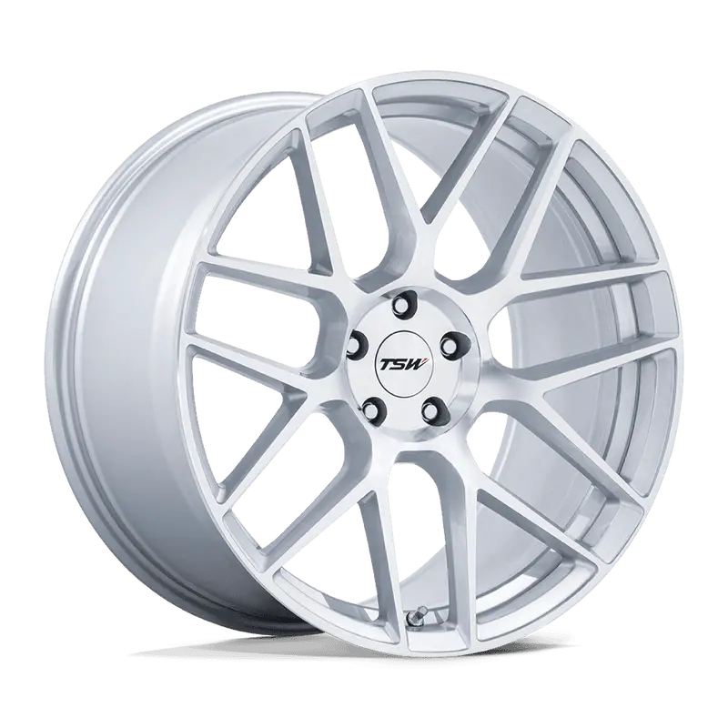 Tsw Lasarthe Wheel In Gloss Silver Machined 1