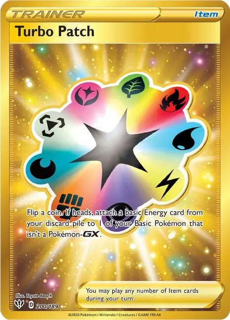 Turbo Patch (Secret) (200/189) (Swsh03) 1