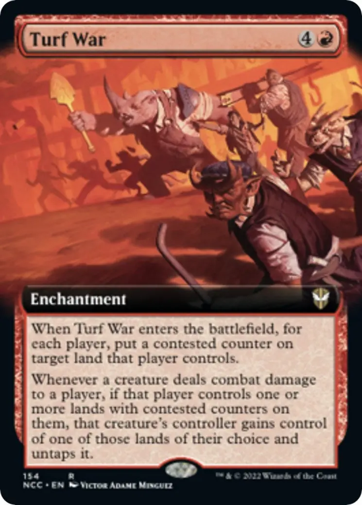 Turf War (Extended Art) (154) (Ncc) 1