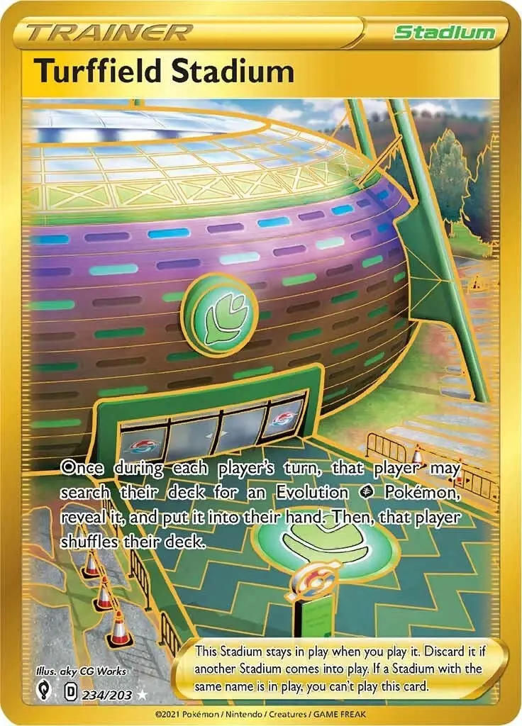 Turffield Stadium (Secret) (234/203) (Swsh07) 1