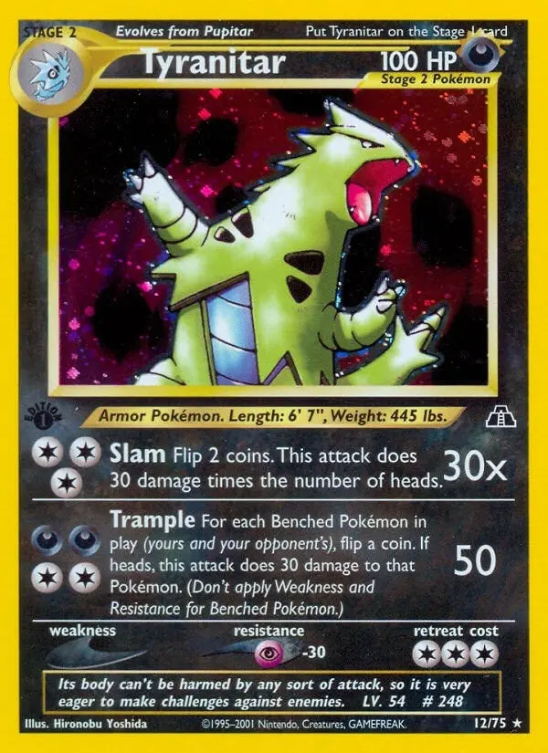 Tyranitar (12) (12/75) (N2) 1